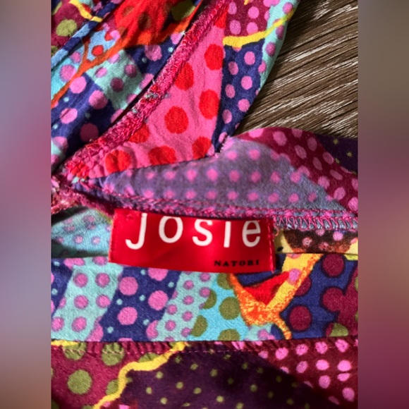 Josie natori size size m/l shirt beach cover up - Picture 5 of 7